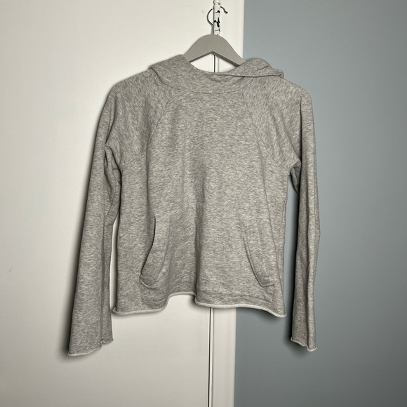 Athleta Tops - Athleta Terry Swing Hooded Sweatshirt